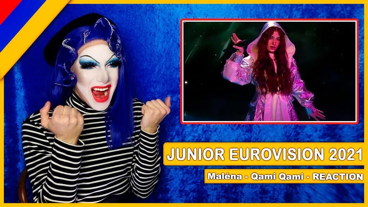 ARMENIA - Maléna - Qami Qami (LIVE) | Drag Queen Reacts to Junior Eurovision 2021
