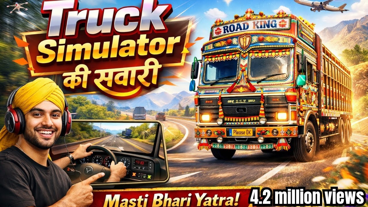 Exploring Beautiful Roads in Truck Simulator | Clean Highways & Fuel Stop Journey 🚛✨