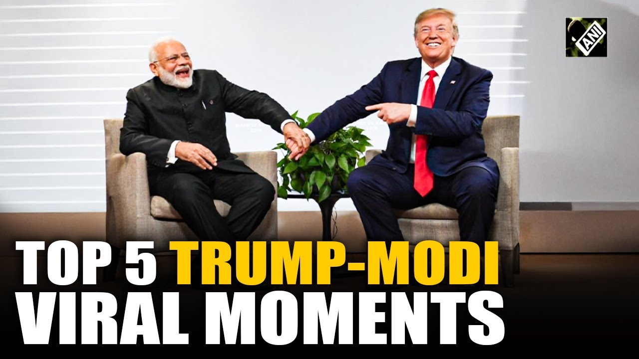 From calling PM Modi a “fantastic man” to jokes with him, Donald Trump’s top 5 moments go viral’