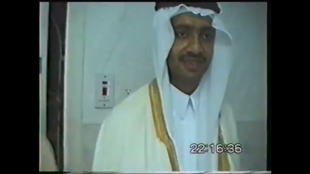 جانب من الحضور في زواج آل انصيف عام 2000م
