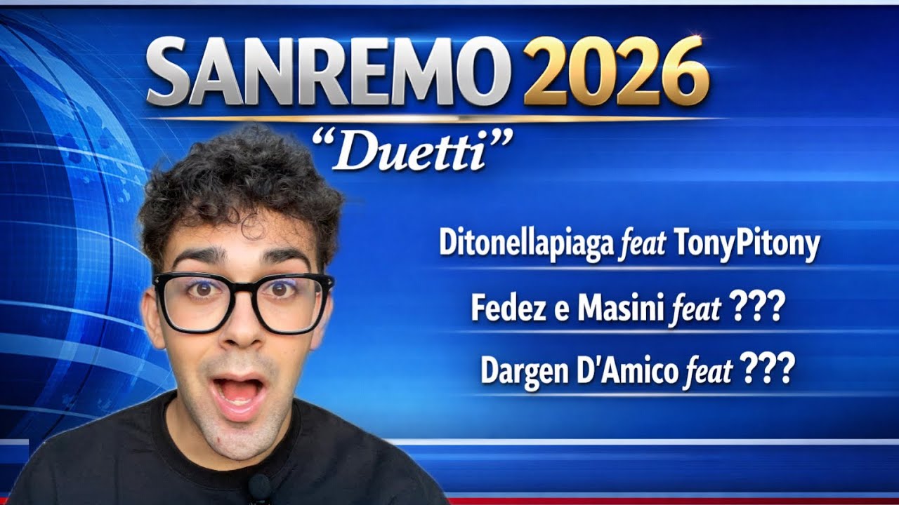 SANREMO 2026: INDISCREZIONI CLAMOROSE SULLE COVER