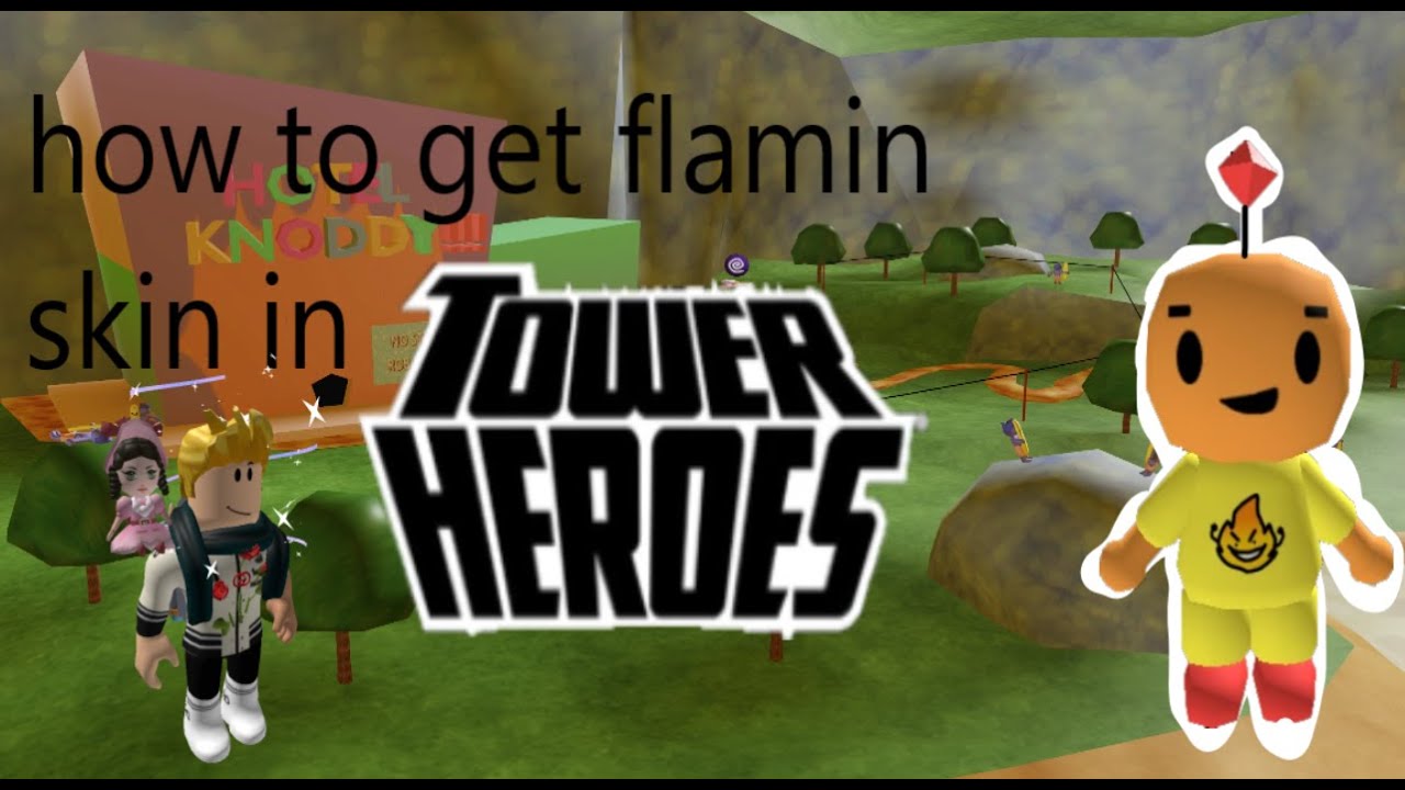 How To Get Flamin' in Tower Heroes Beebo VS Knoddy Weekly tutorial + SkinShowcase