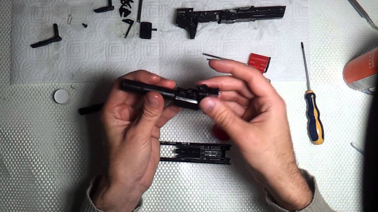 USP COMPACT ASG KWA UMAREX- Mantenimiento Completo - Montaje y engrase parte 2/2