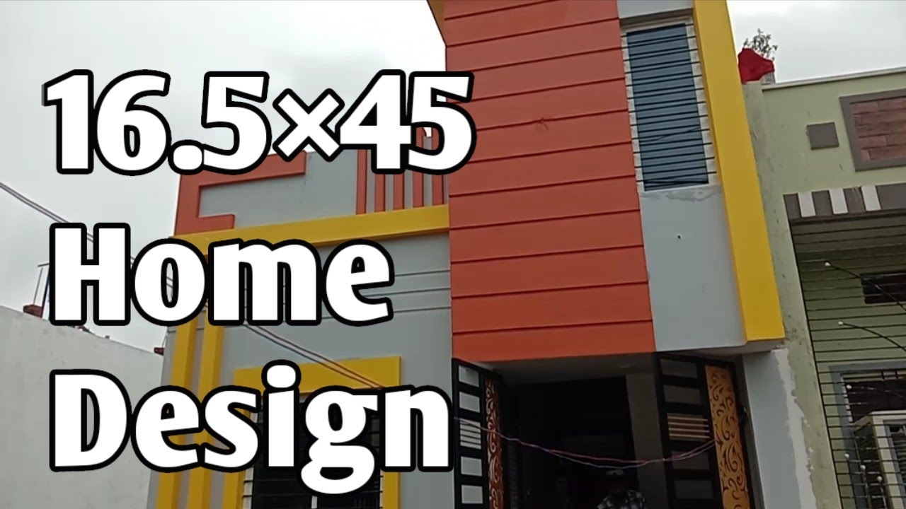 16.5×45 House 🏠 Planning | Home Design | Kavirdev Home Tour