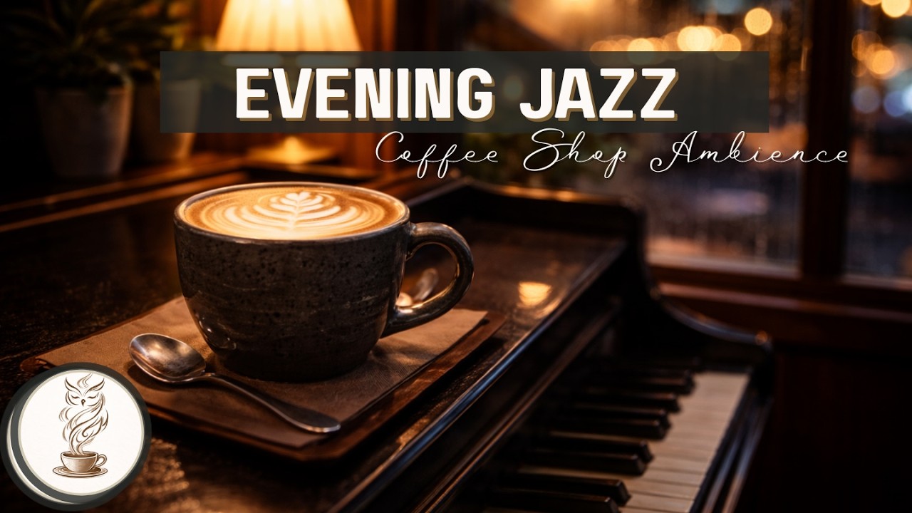 Evening Jazz – Cozy Café Music | Night Café for Focus and Relaxation