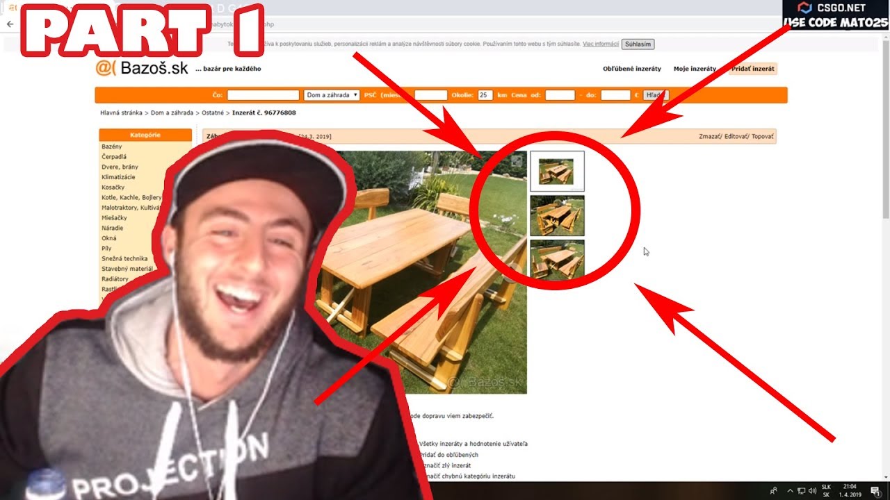 MAŤO - VOL&Aacute; NA INZER&Aacute;TY NA BAZO&Scaron;I part 1