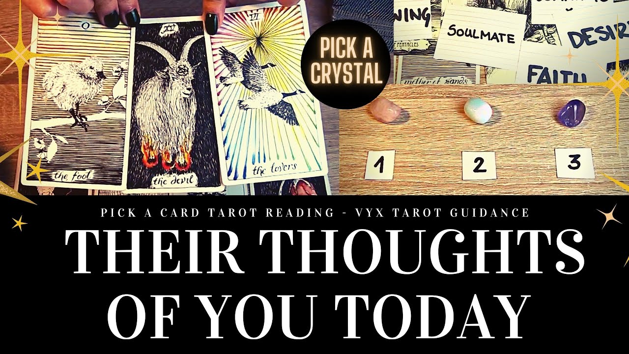PICK A CARD 🥰🔮 Their THOUGHTS Of YOU Today 🔮🥰 What Is On Their Mind? ❤️ Timeless Love Tarot Reading