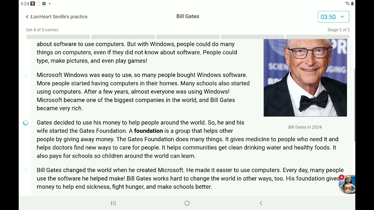 Social Study: All about Bill Gates