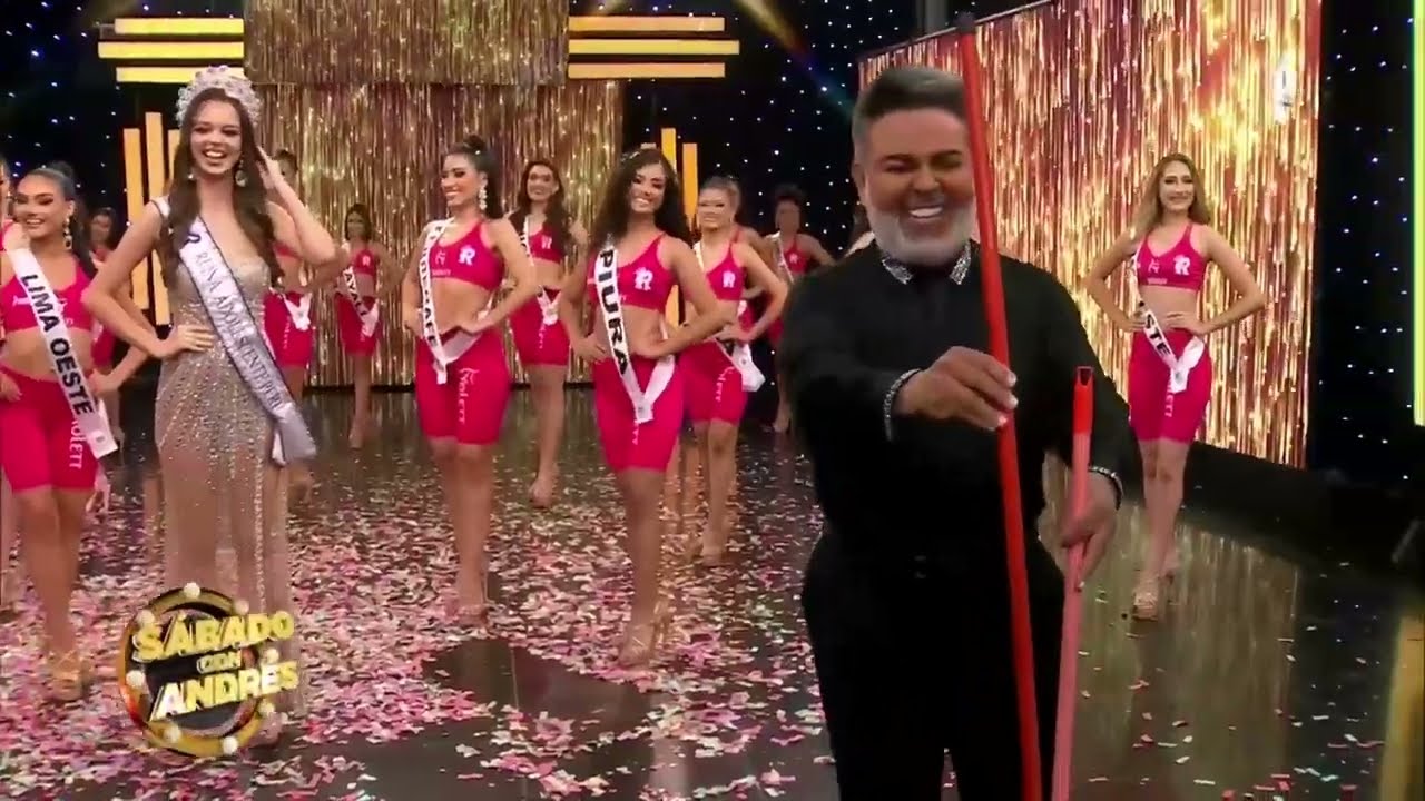 Reina Adolescente Perú, en Sábado Con Andrés