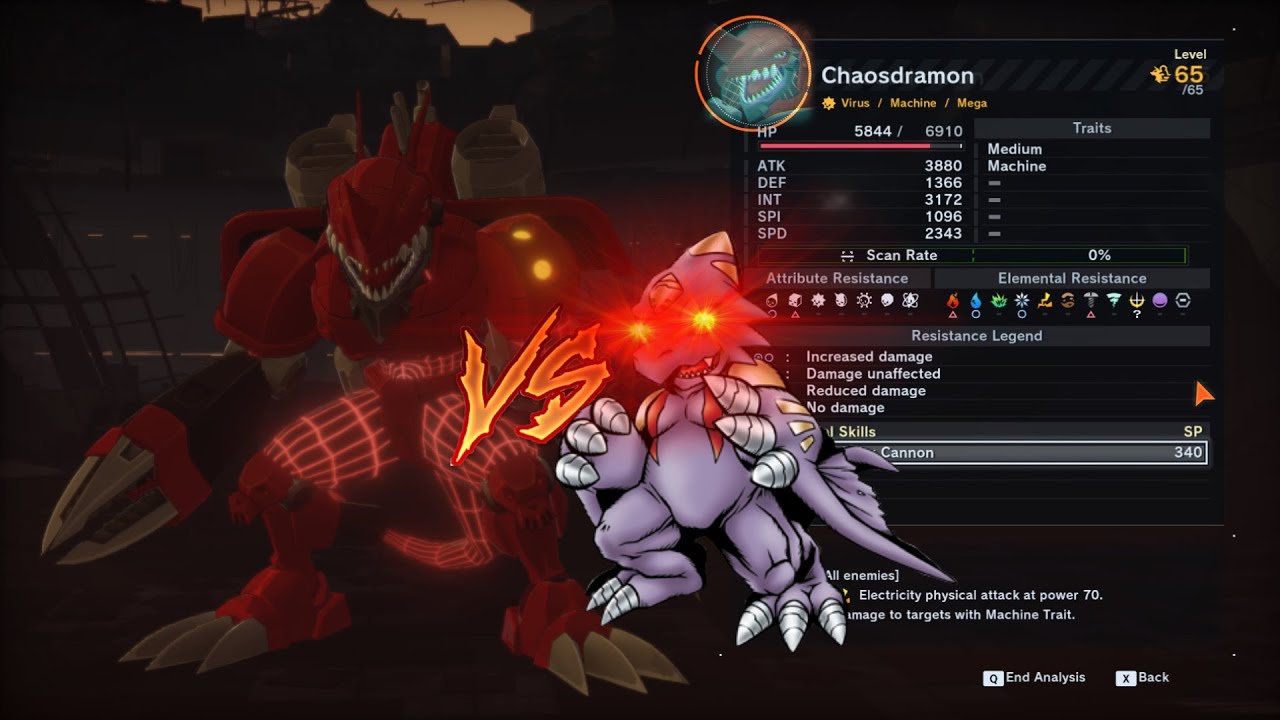 Digimon Story: Time Stranger - How to Beat Chaosdramon (Hard) Easily