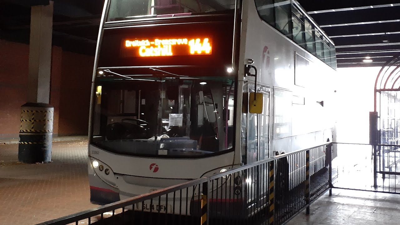*DAMAGED* Journey on First Midland Red from Worcester Bus Station to Droitwich Spa Town Center