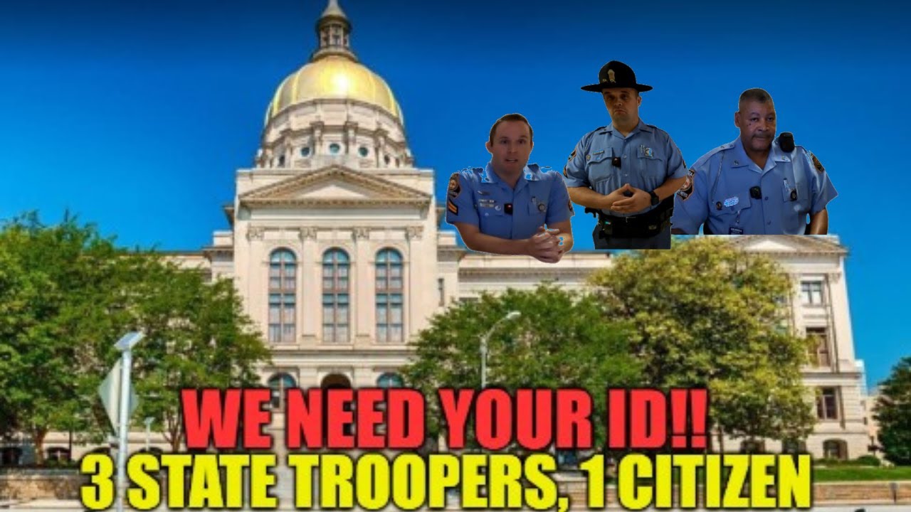 Georgia state capital troopers Challenged
