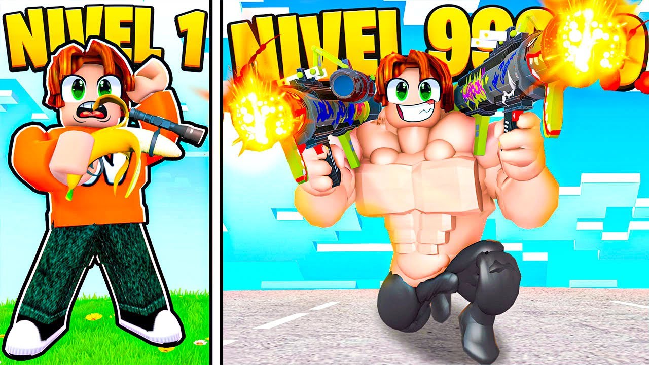 ¡Conseguí ARMAS NIVEL 999,999 en ROBLOX!!! 🔫💥 (Base Battles)