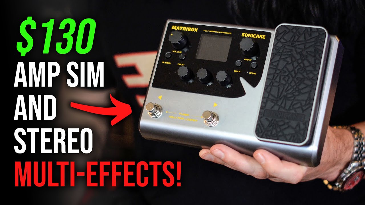 SMALL, POWERFUL and AFFORDABLE! Sonicake Matribox Guitar Multi-Effects