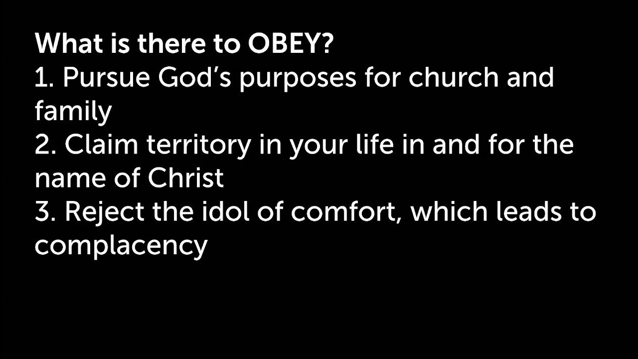 Joshua 18:1-10 (December 13, 2025) Morning Devotional