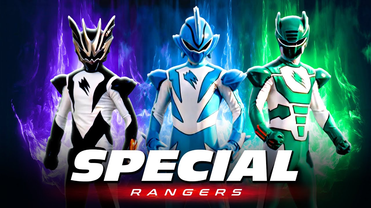 Power Rangers SPECIAL and Rare Rangers