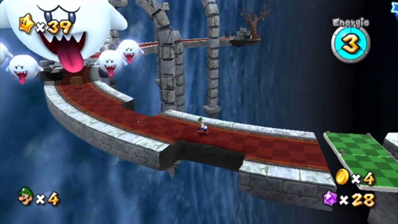 Super Mario Galaxy 2 - Monde 3 - Allées hantées : Le chemin de nulle part