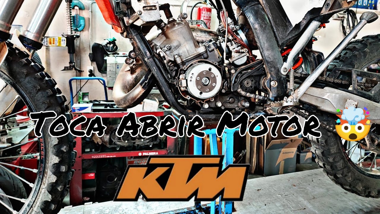 KTM 125 2T… Abrir Motor 🔧