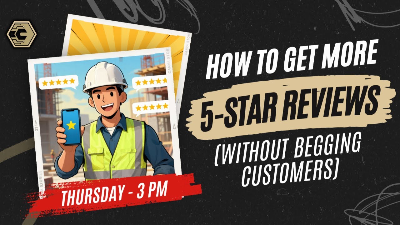 Live Training 🔥 How to Get More 5-Star Reviews (Without Begging Customers)