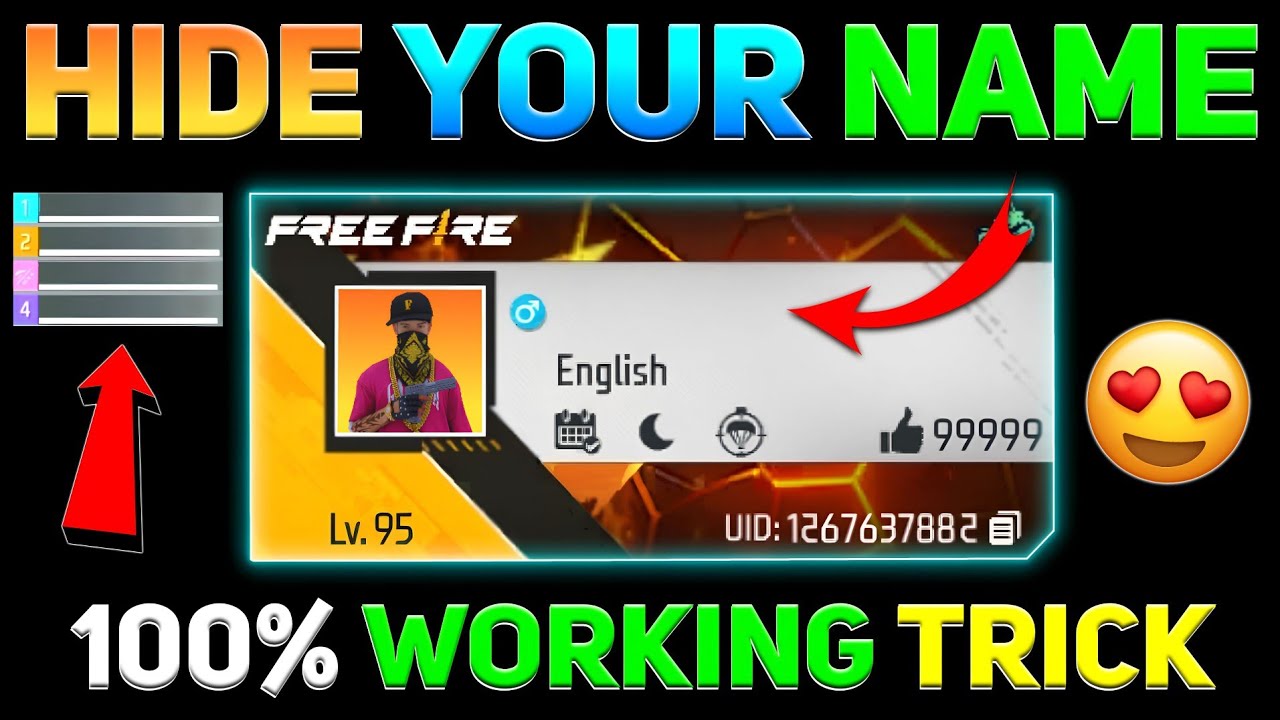 How to Hide Name in Free Fire | How to Write Invisible Name in Free Fire