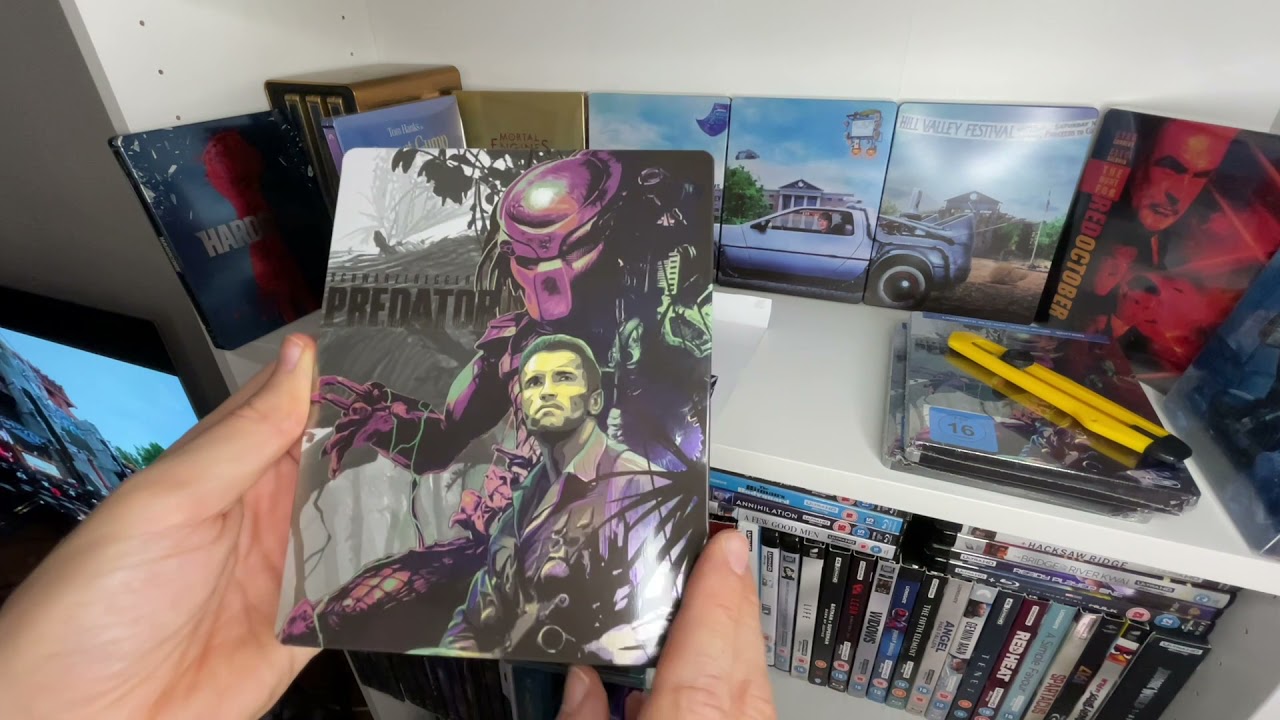 Gros arrivage: Steelbook Predator + 4K UHD + petite technique pour fair protéger vos envois amazon.