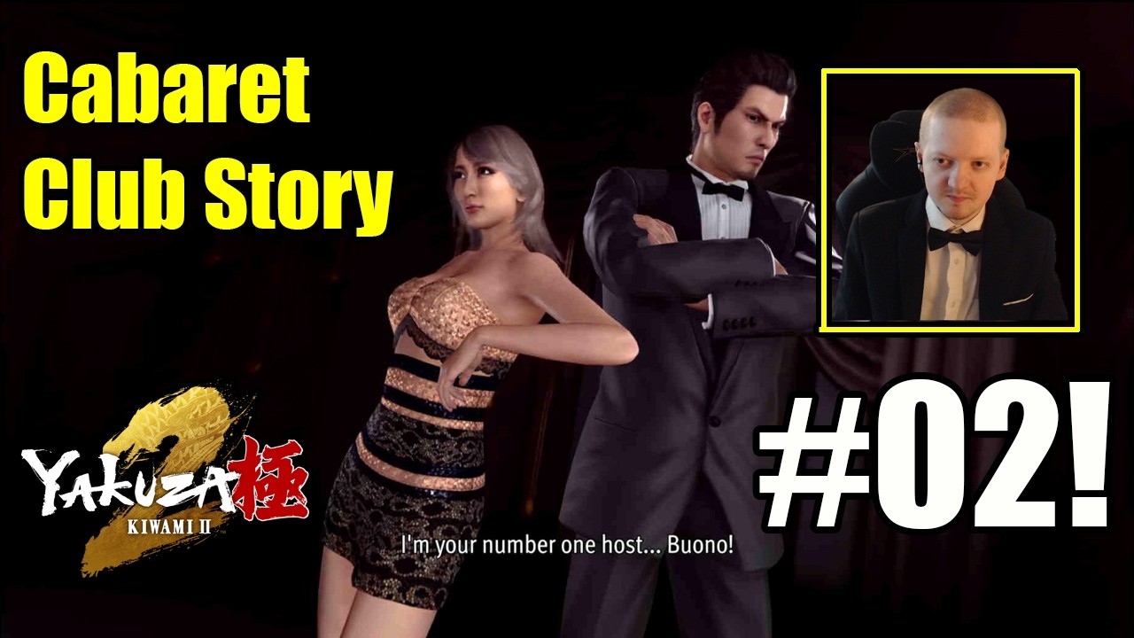 Kiryu Defeats Club Osaka Heaven's Goddess -  Yakuza Kiwami 2 PS5 Hard Cabaret Club Story Part 2