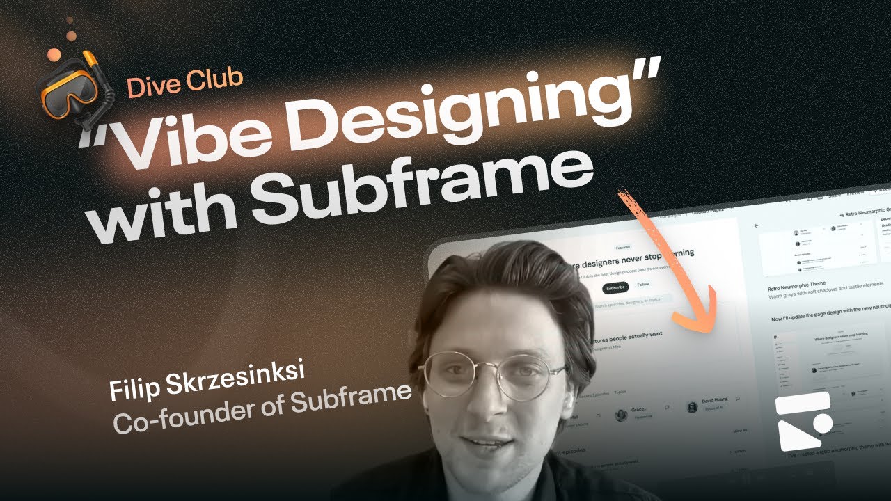 Vibe designing with Subframe