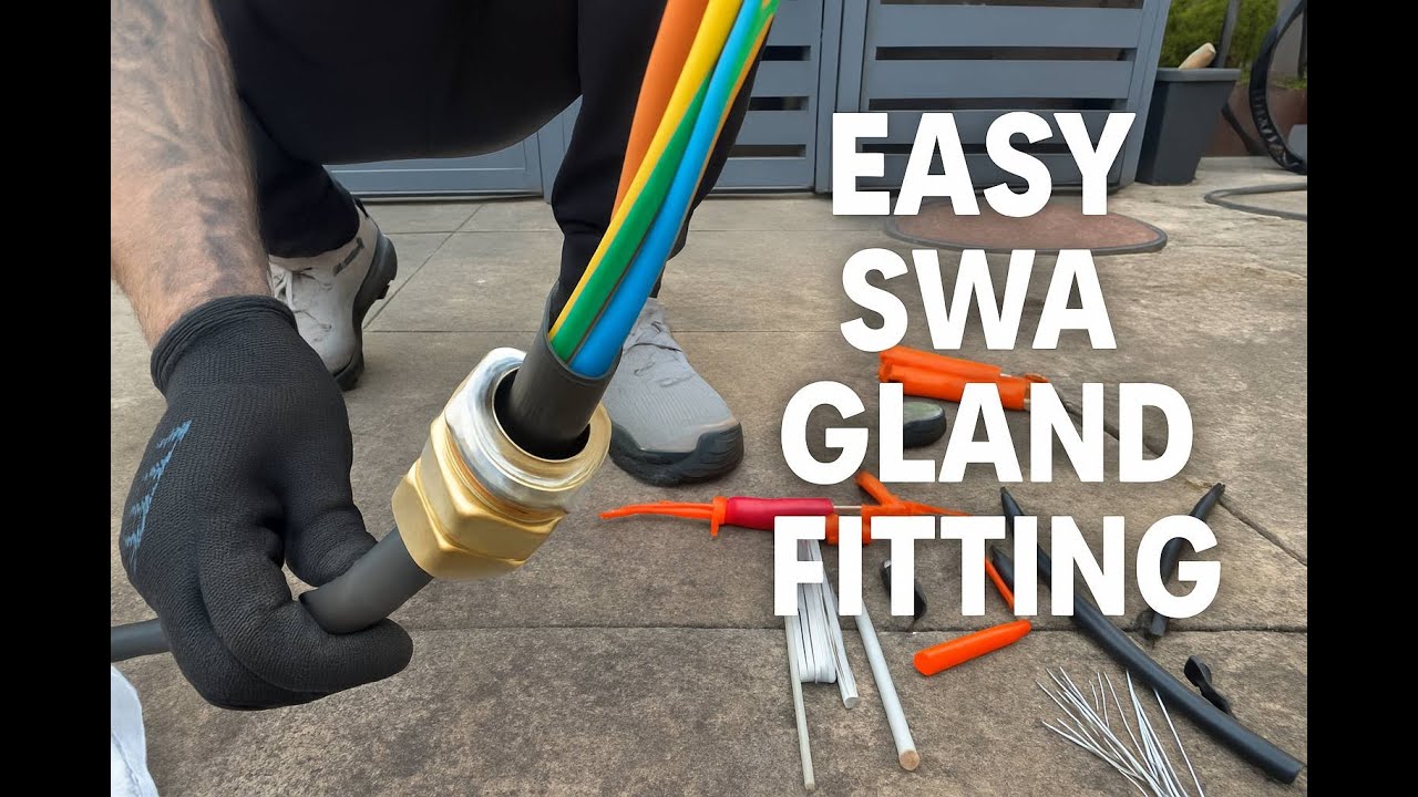 Easy SWA Gland Fitting – Step-by-Step Cable Termination Guide
