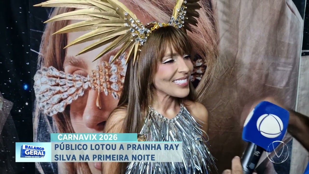 CARNAVIX 2026: PÚBLICO LOTOU A PRAINHA RAY SILVA NA PRIMEIRA NOITE