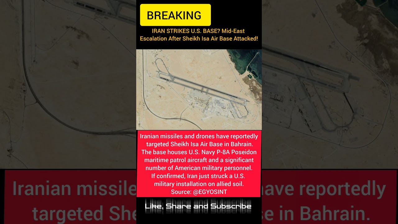 Did Iran Just Cross the Red Line? U.S. Navy Base in Bahrain Targeted by Drones