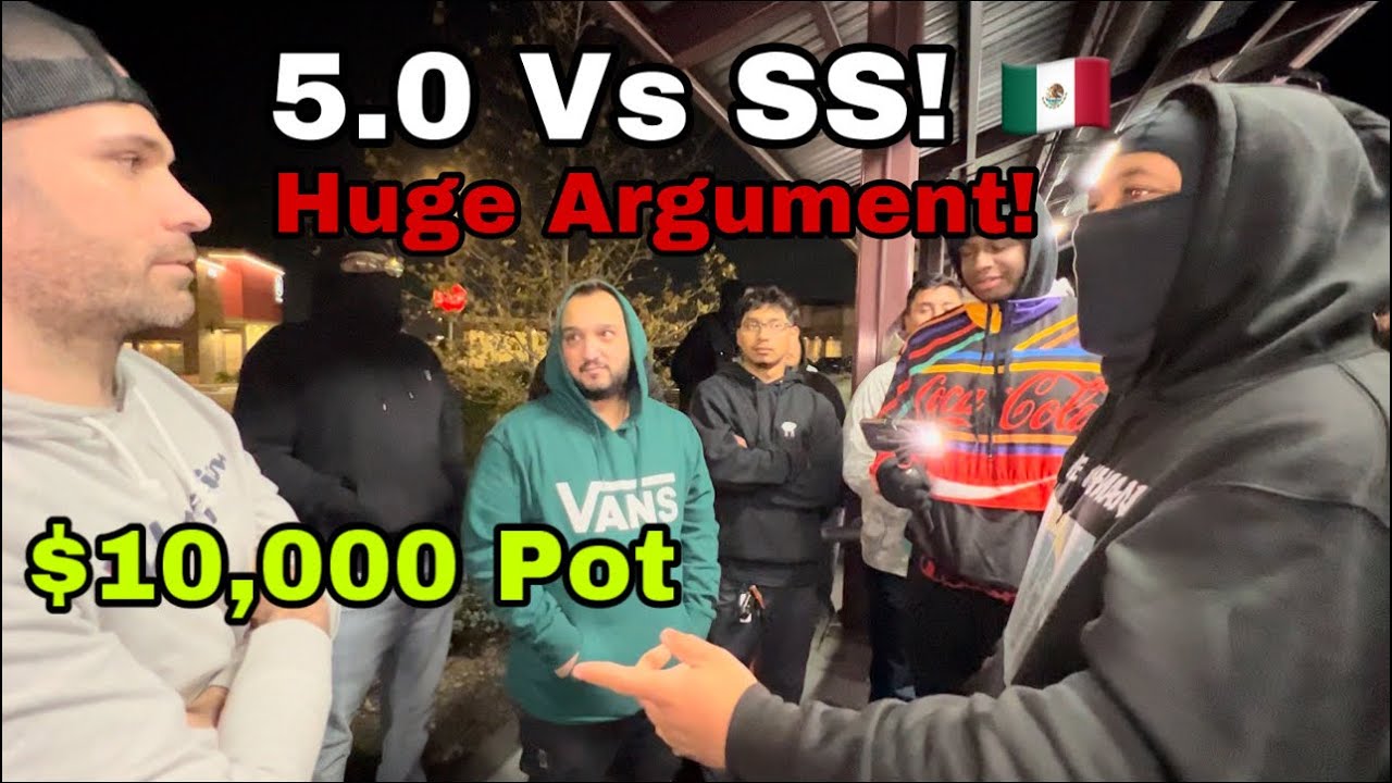 HUGE ARGUMENT! 5.0 Vs SS | $10,000 Pot #Mustang #GT #SS
