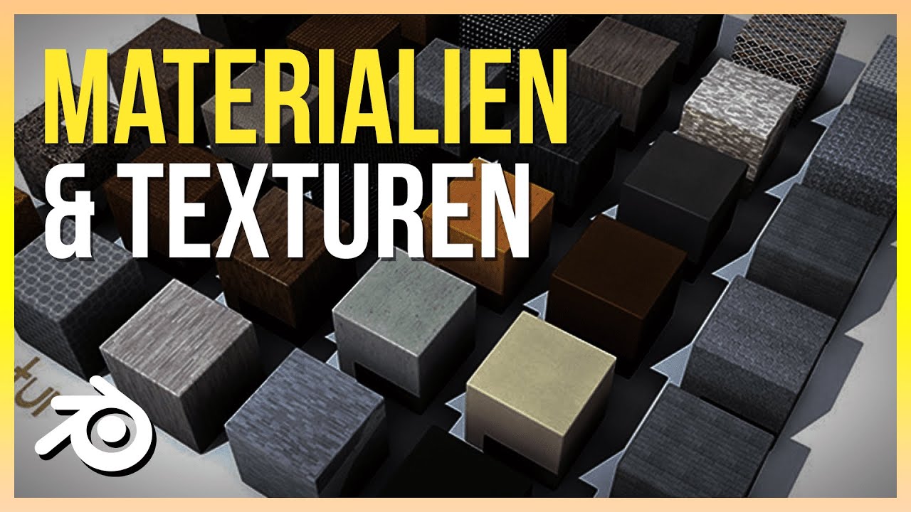 Materialien & Texturen zuweisen | Blender 2.8 Anfänger Tutorial Deutsch