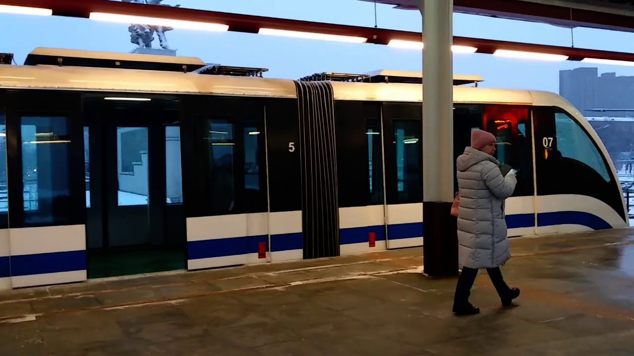 Moscow. Monorail transport system / Московская монорельсовая транспортная система