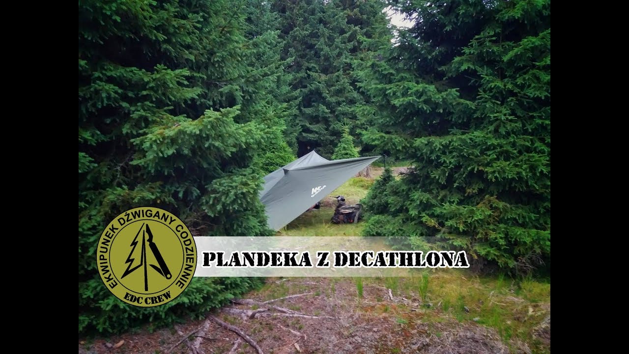 rEDCka: Plandeka [tarp] z Decathlona, prosto z Izer!