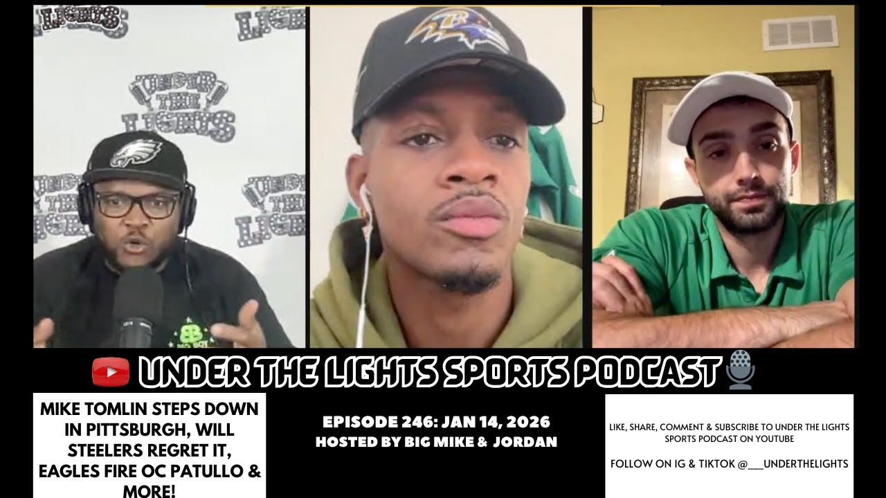 MIKE TOMLIN STEPS DOWN, WILL STEELERS REGRET IT, EAGLES FIRE OC KEVIN PATULLO, WHO'S NEXT OC & MORE!