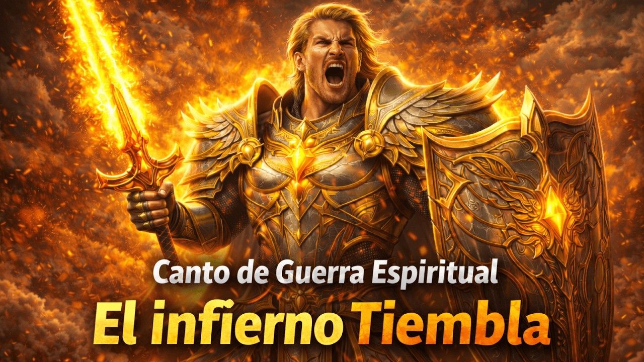 🔥El Infierno Tiembla Ante la Armadura de Dios 🛡️ Guerra Espiritual #musicacristiana #fe #paz