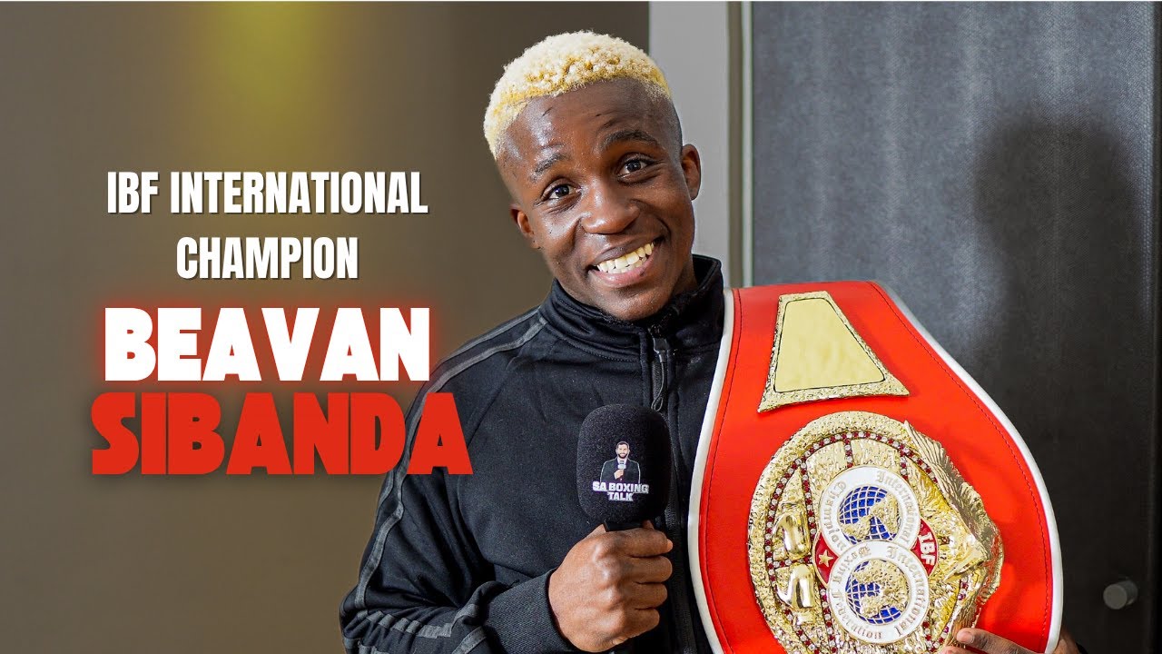 Beavan Sibanda becomes the IBF International Champion