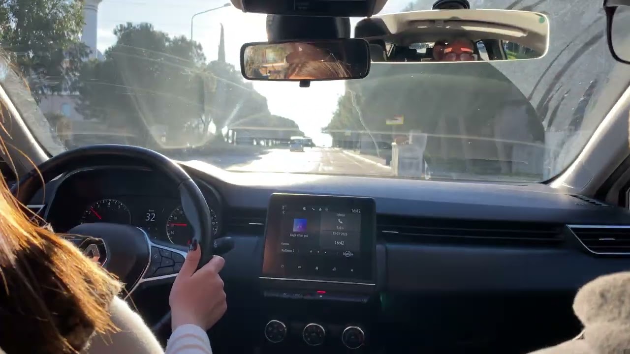 Manevradan sonra 1. Sınav (eski)Güzergah 🧿😍 (Ceren)
