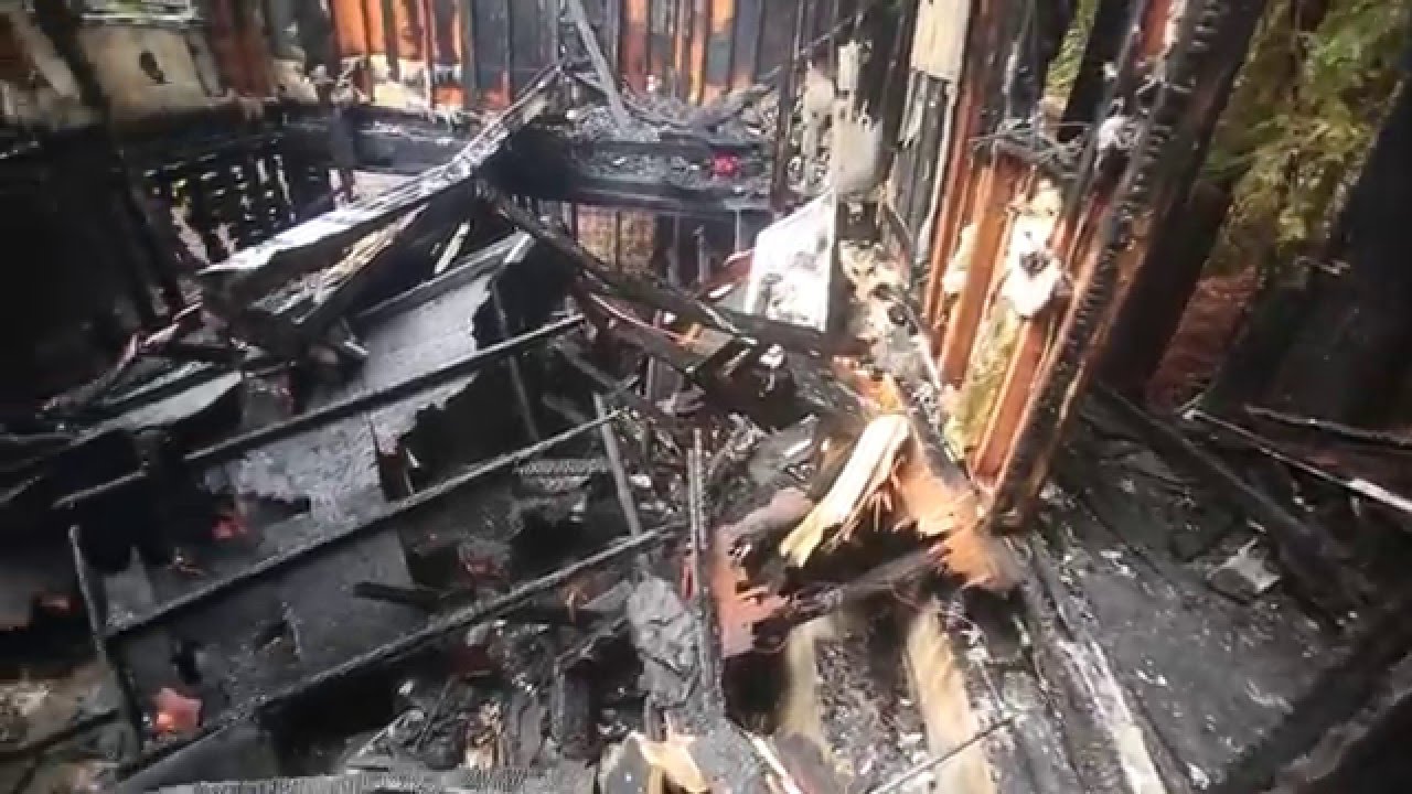 House fire aftermath in Monte Rio Tuesday  Jan. 5, 2016