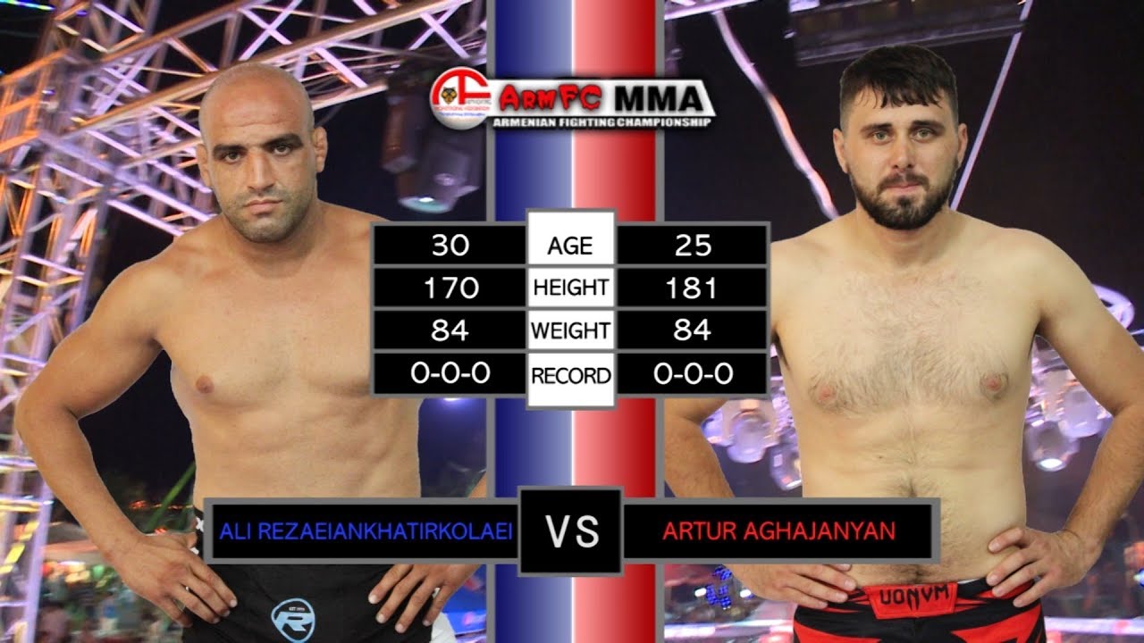 ArmFC-17.Ali Rezaeliankhatirkolaei vs Artur Aghajanyan Full HD