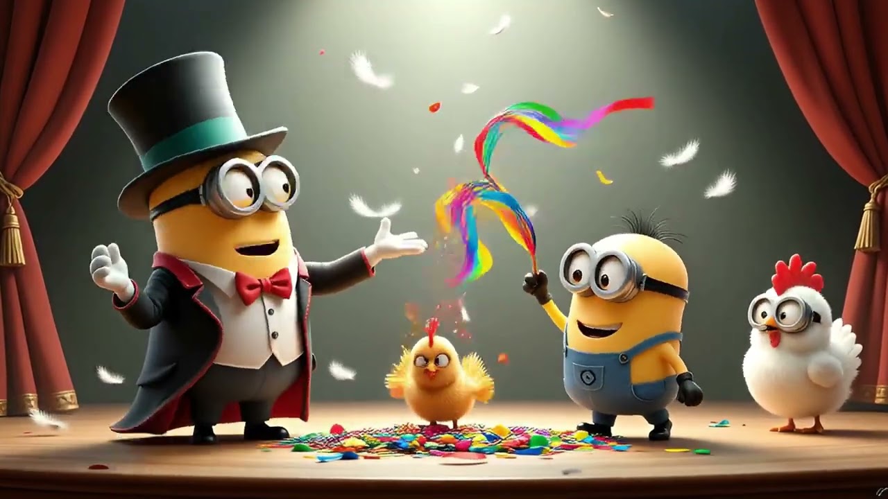 The Minion Magic Show Madness! #kidslearning #kidsvideo #kids