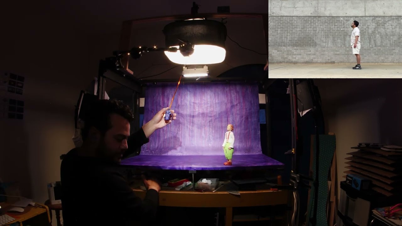 Creating a giant projection using Stop Motion Animation (The Page Turner behind the scenes)