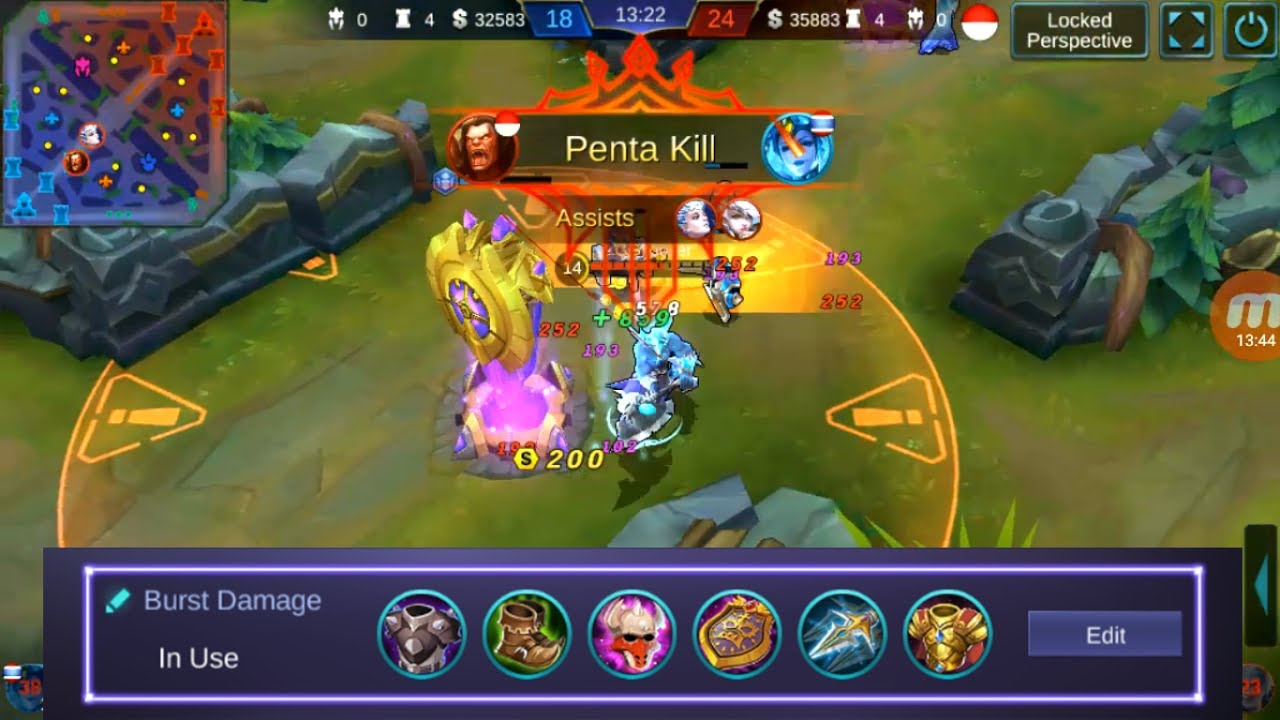 Balmond PentaKill / Savage Build (Unkillable) | Mobile Legends