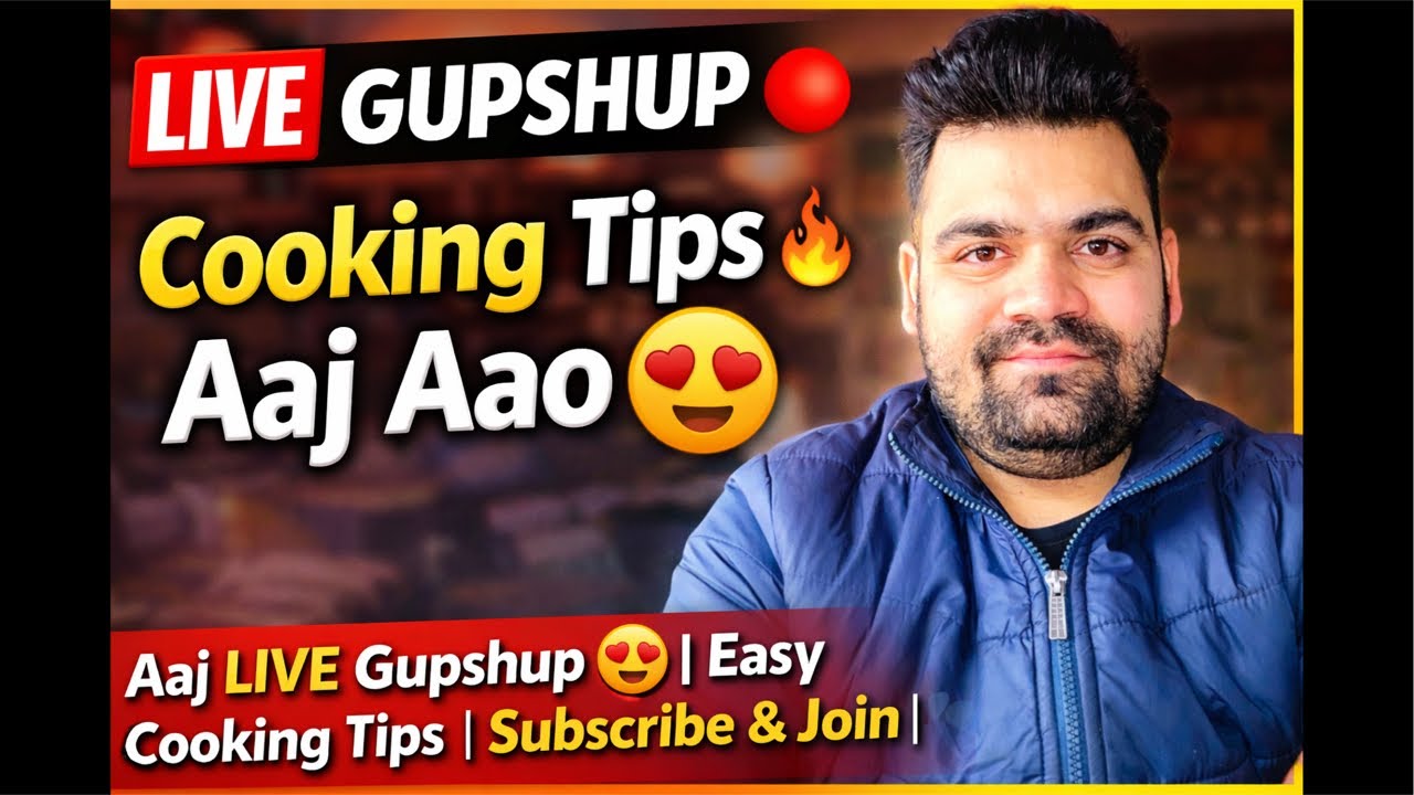 Live Gupshup Today 🔴 | Simple Cooking Tips for Everyone 🔥 | RohitZaika