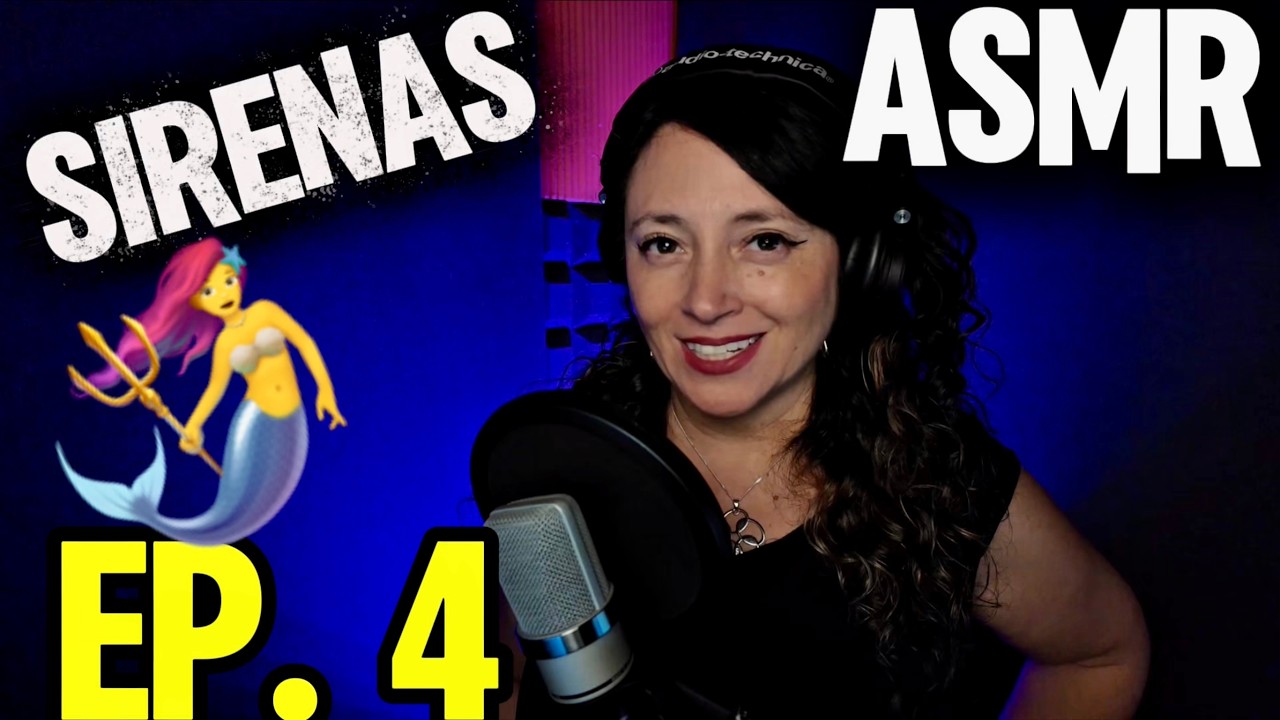 ASMR Sumérgete y DUERME con historias de SIRENAS 🧜‍♀️ Cristina Hernández | Ep 4