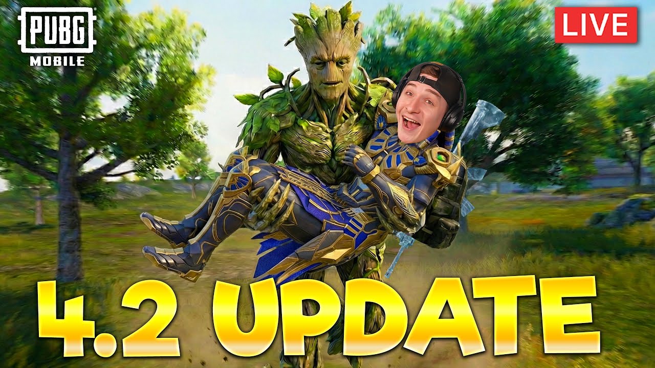 NEW 4.2 UPDATE IS HERE! PUBG MOBILE LIVE - PRIMEWOOD GENESIS