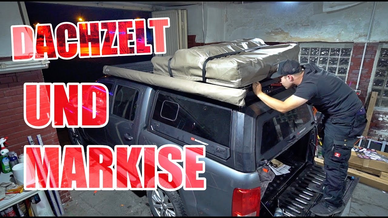 Bastelstunde am Amarok 🔥 Markise und Dachzelt 😏😁 | ItsMarvin