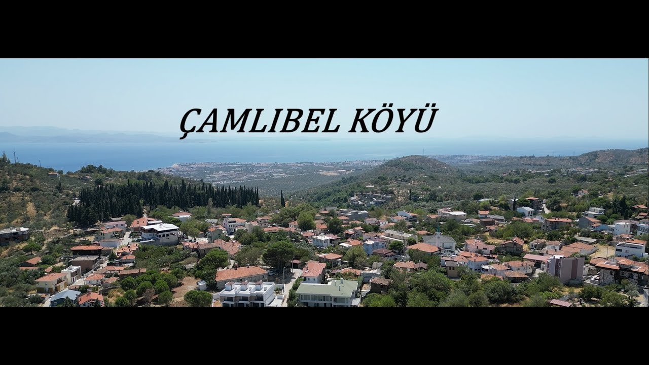 Edremit'in Deniz Manzaralı Köyü: Çamlıbel (Balıkesir) (Tuncel Kurtiz'in Mezarı)