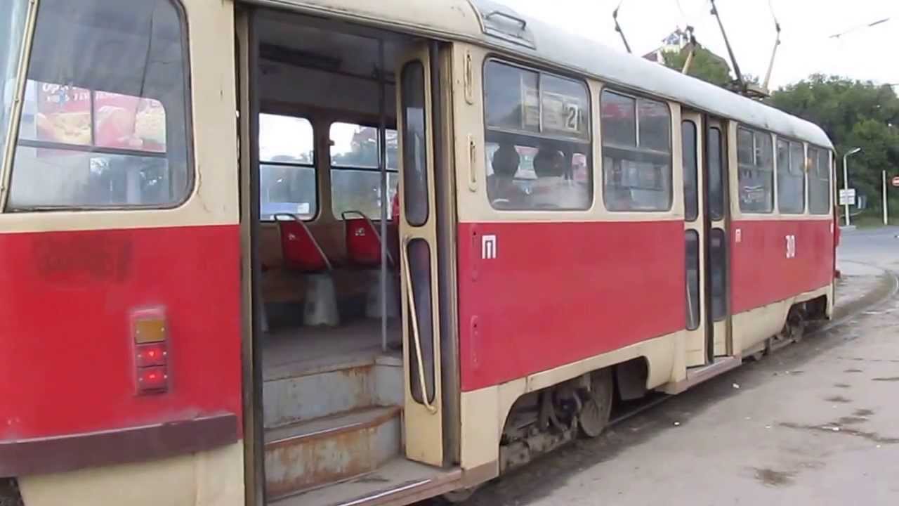 Если нет прямых рельсов, трамвай маневрирует! Перекрёсток turn the tram