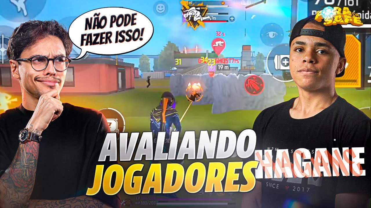AVALIANDO JOGADORES - HAGANE ELE JA TEM BOAS EXPERIÊNCIAS!! TEM FUTURO